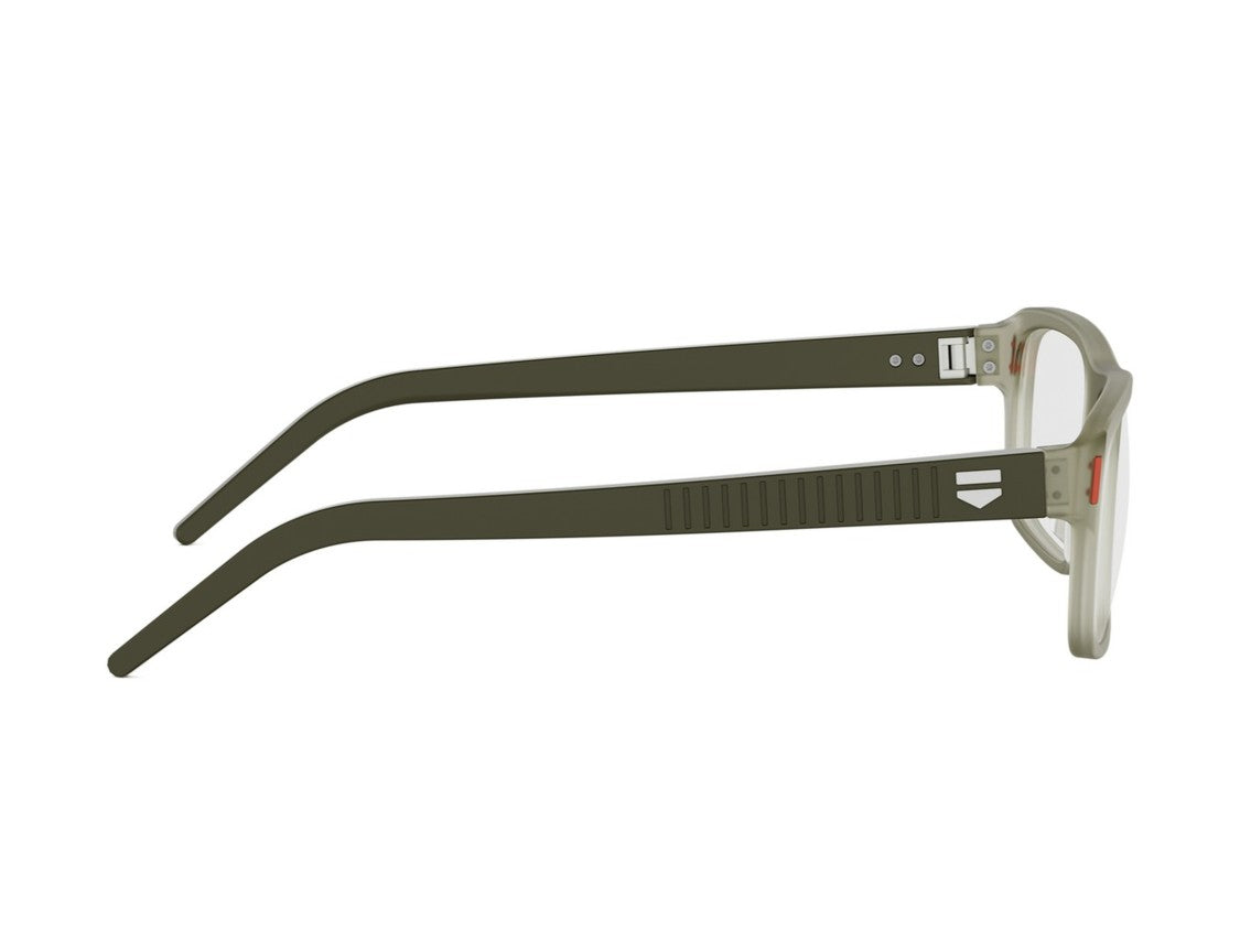 Tag Heuer Translucent Green Th50041i Textured Square Eyeglasses