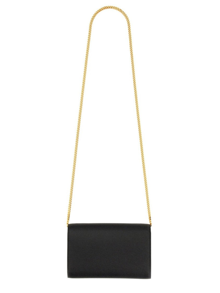 Saint Laurent Uptown Wallet With Chain