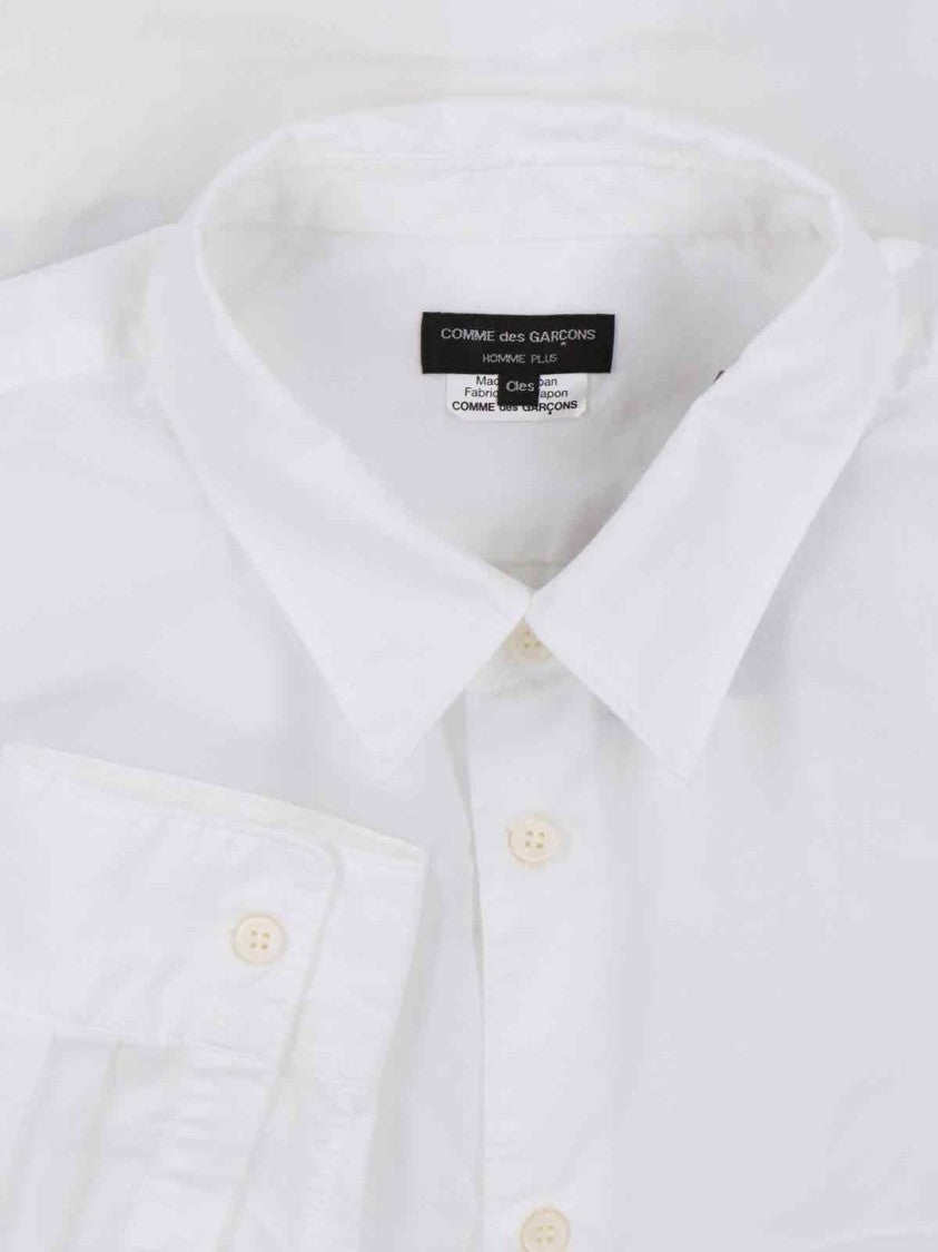 Comme Des Garçons Homme Plus Classic Shirt, In White Fabric