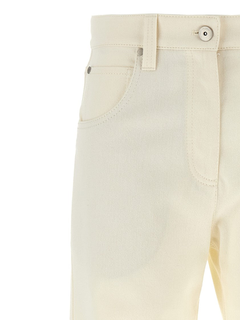 Brunello Cucinelli Monile Crop Pants