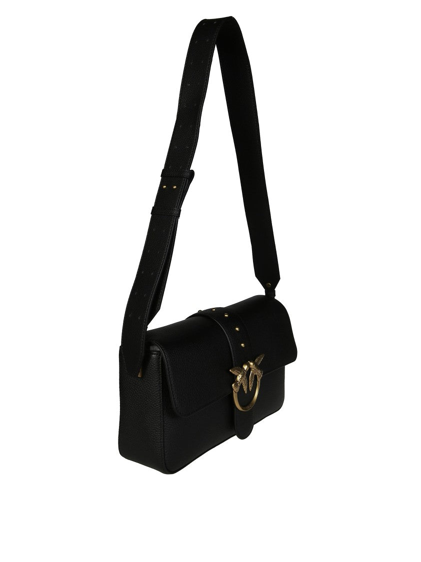 Pinko Love One Classic Slouchy Shoulder Bag