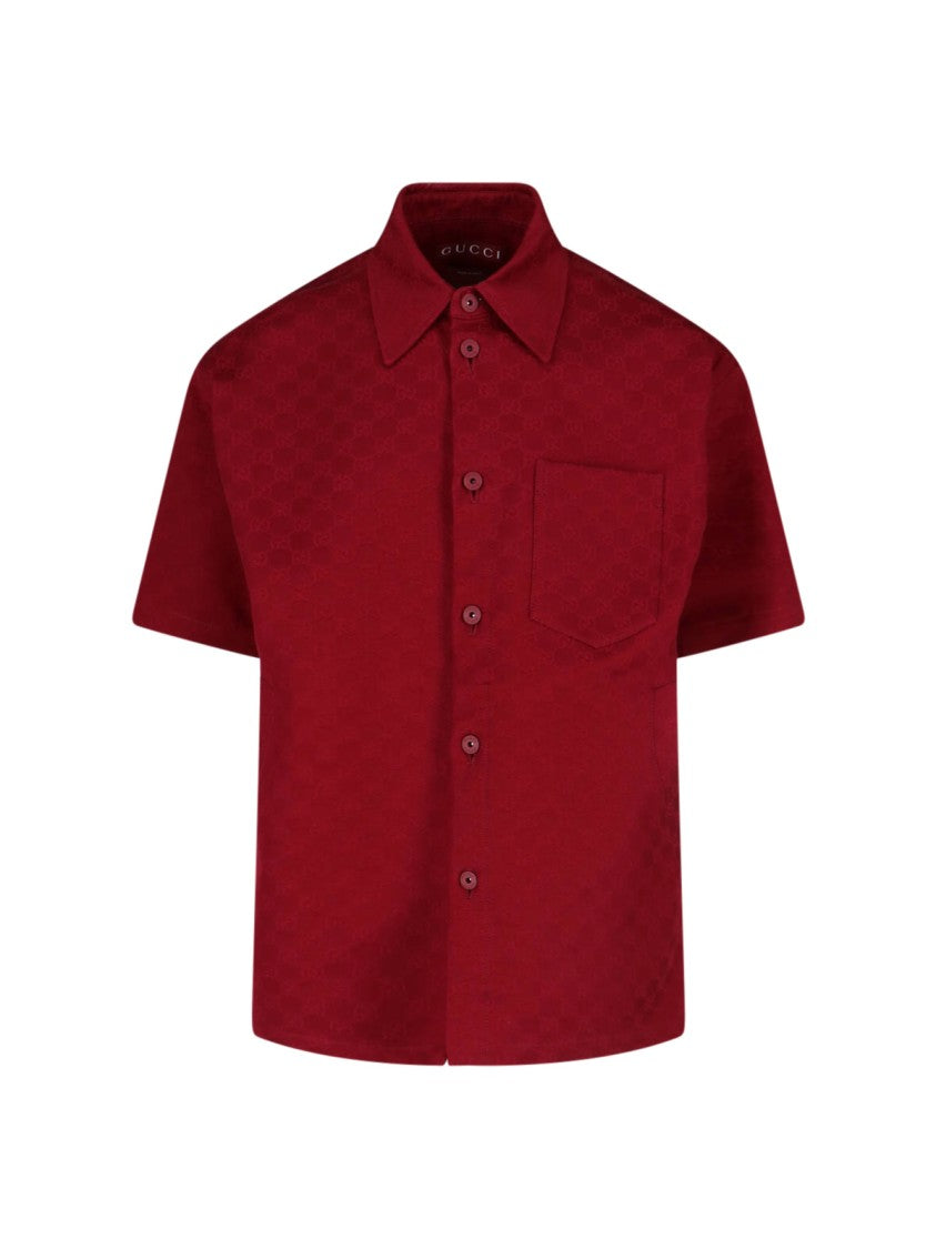 Gucci Oversized Shirt – Red