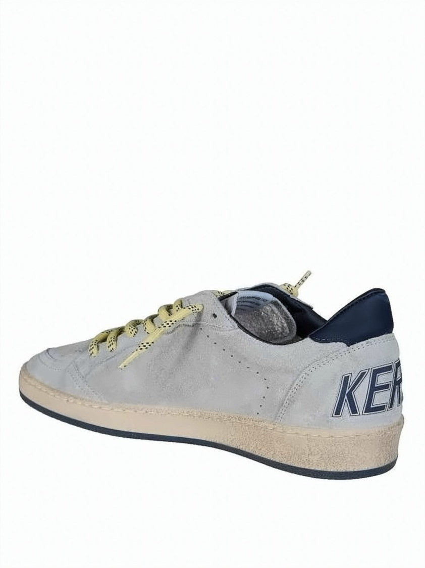 Golden Goose Low-Top Suede Sneakers With Distressed Finish