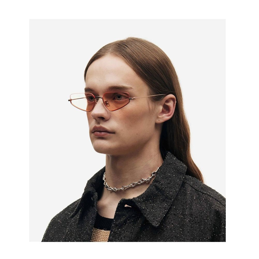 Projekt Produkt P12 Hmcc4 Semi-Rimless Cat-Eye Sunglasses