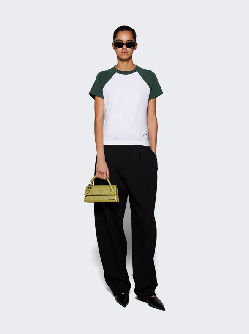 Jacquemus The Long Chiquito Handbag With Buckle Green
