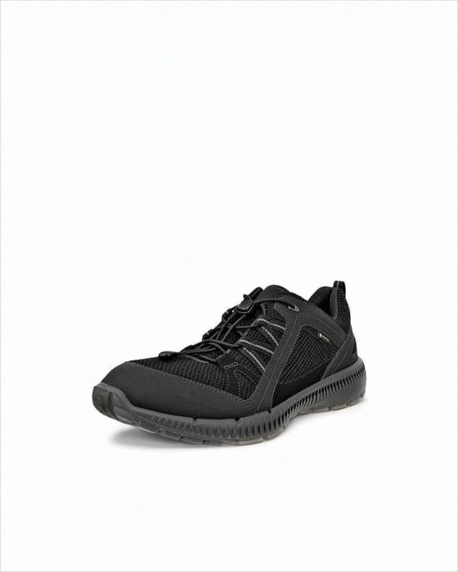Ecco Low-Profile Eco Sneakers With Breathable Mesh Upper