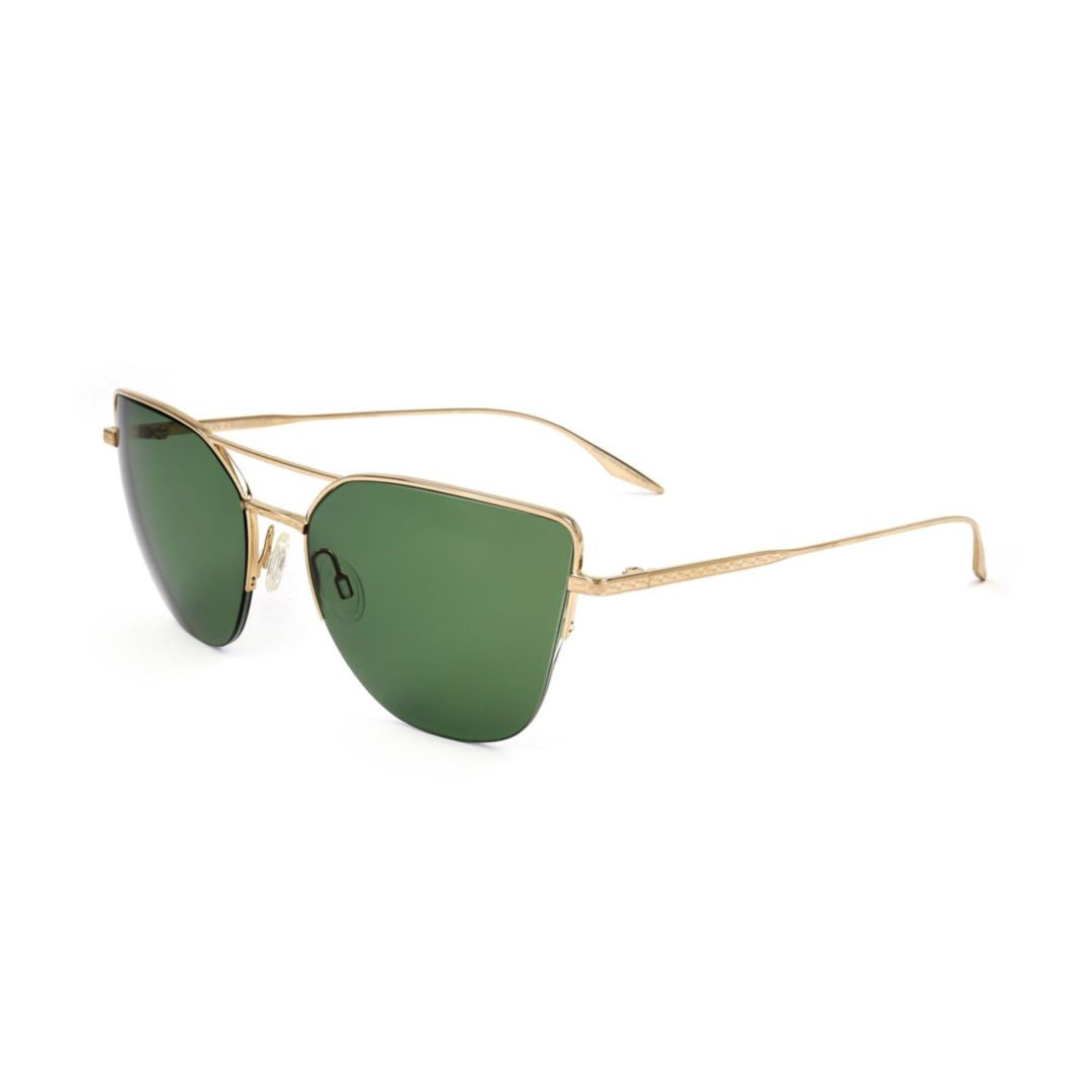 Barton Perreira Bp0090 580Sz Gold Metal Sunglasses With Double Bridge