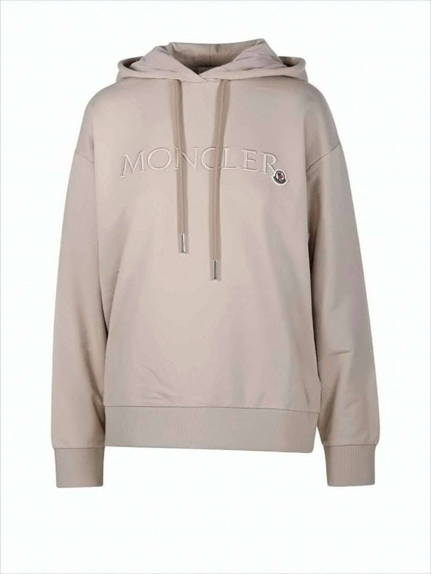 Moncler Soft Cotton Hoodie With Drawstring