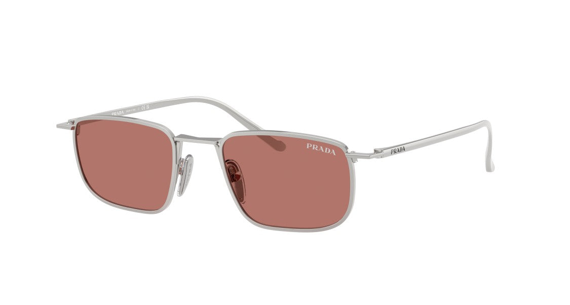 Prada 0Pr D52s Square Rose-Tinted Sunglasses