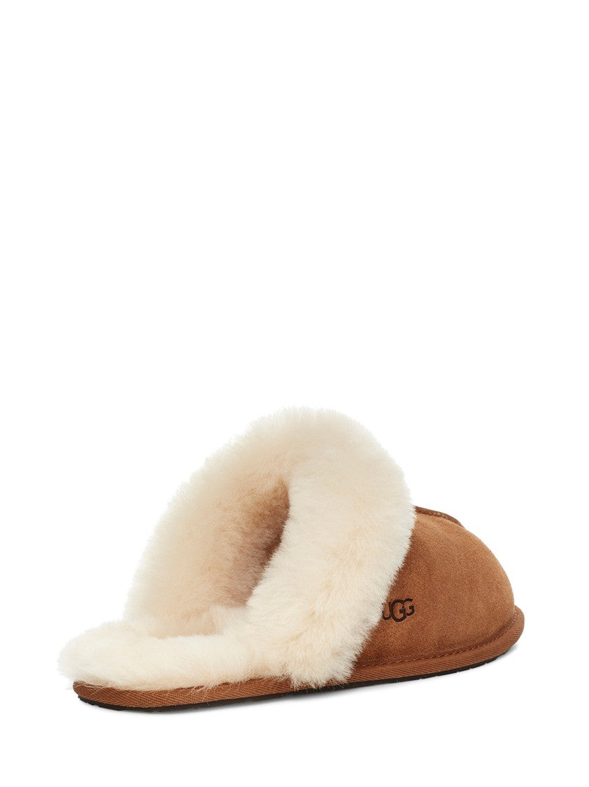 Ugg Suede Slippers With Wool Lining