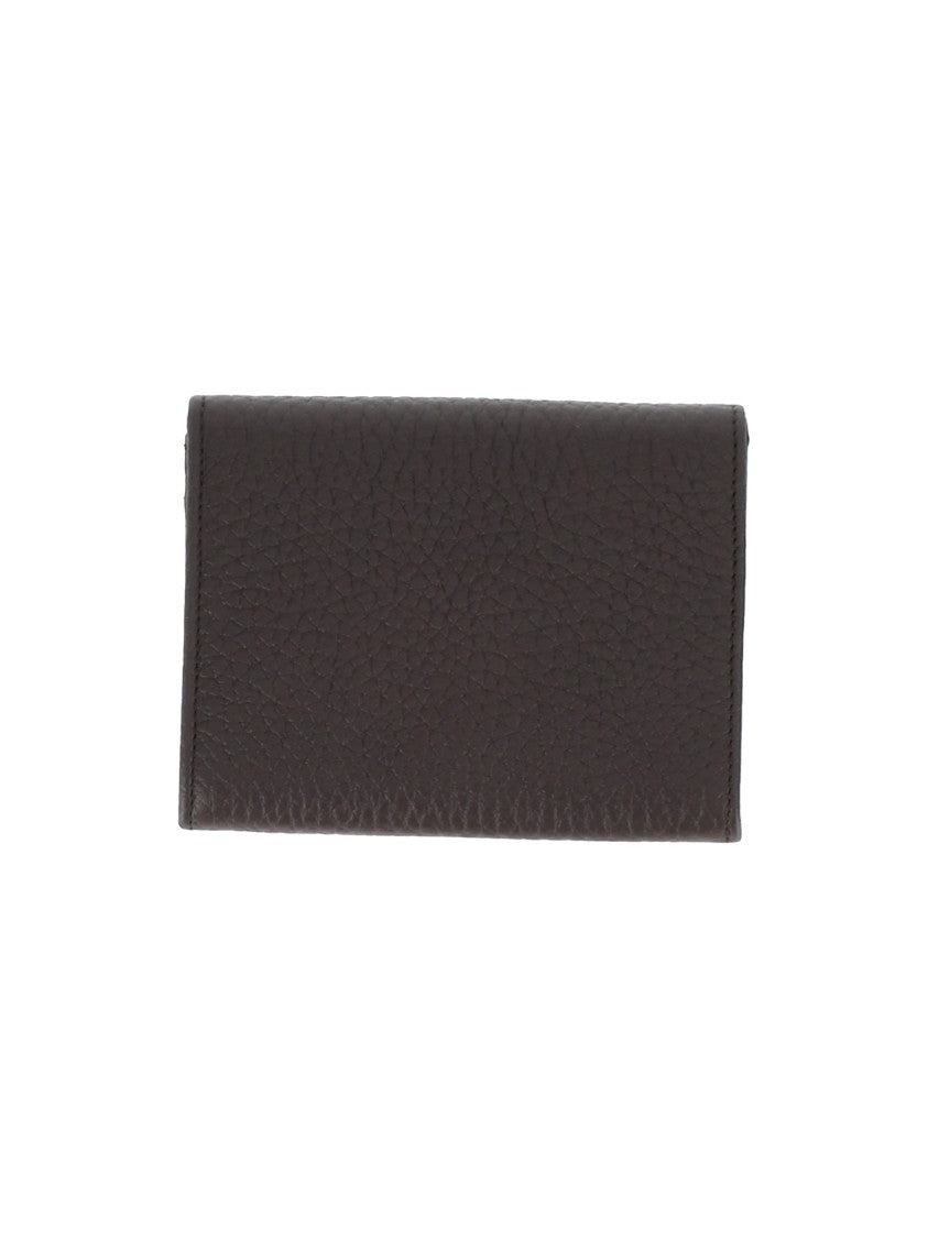 Claudio Orciani A Busta Piccolo Soft Pebbled Leather Small Wallet