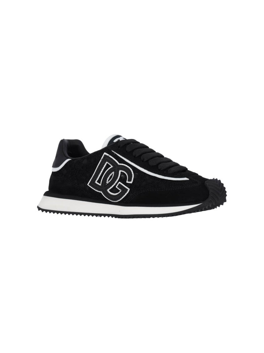 Dolce & Gabbana "Cushion" Sneakers – Black