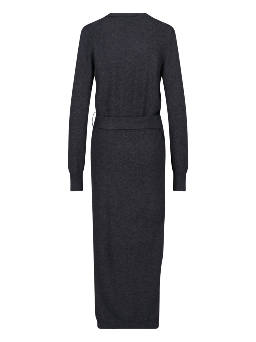 Isabel Marant Constance Knit Dress – Grey