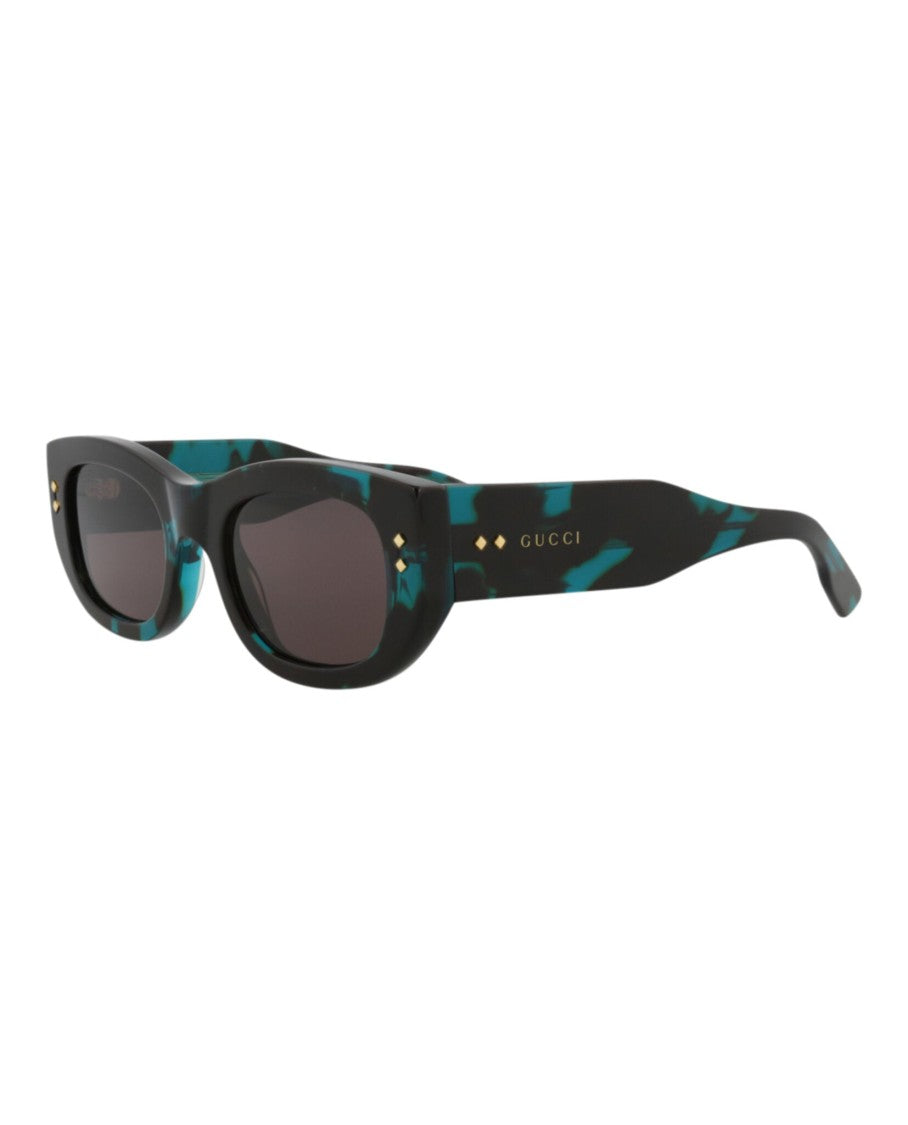 Gucci Square-Frame Acetate Sunglasses