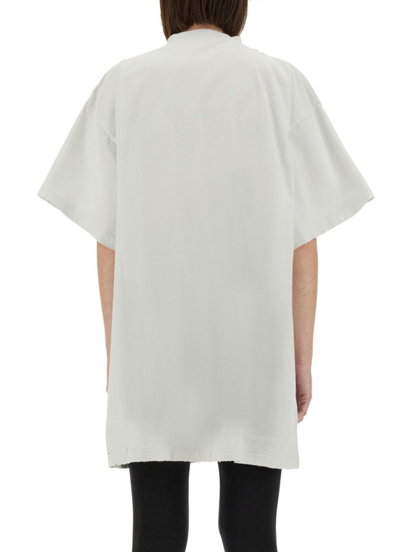 Balenciaga Relaxed Fit Cotton Oversize T-Shirt
