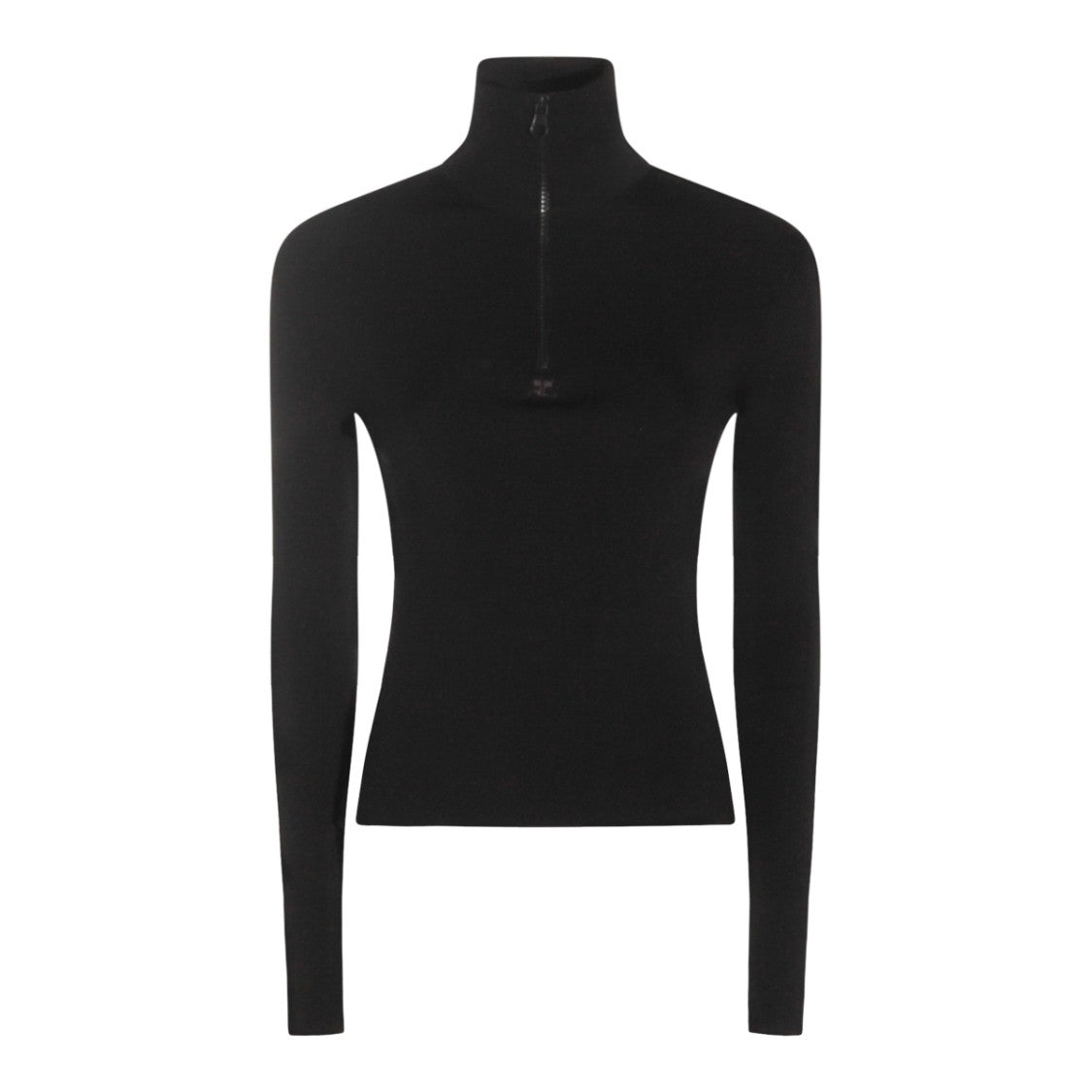 Courrèges Black Wool Knitwear