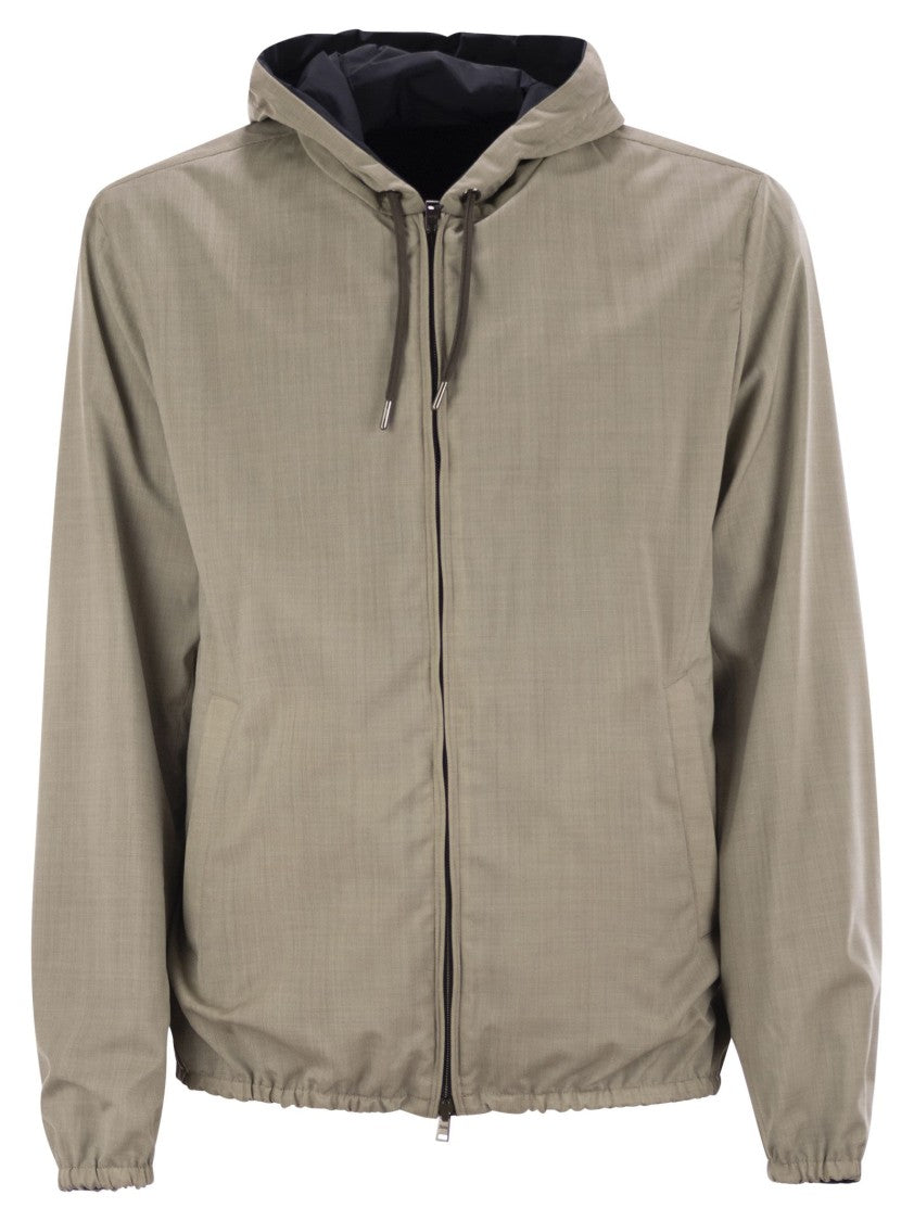 Herno Reversible Hooded Jacket