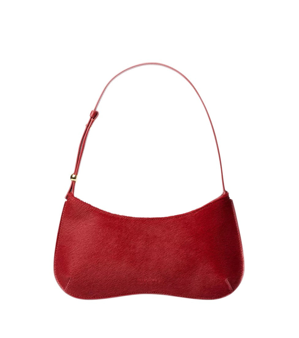 Jacquemus Textured Cowhide Leather Shoulder Bag