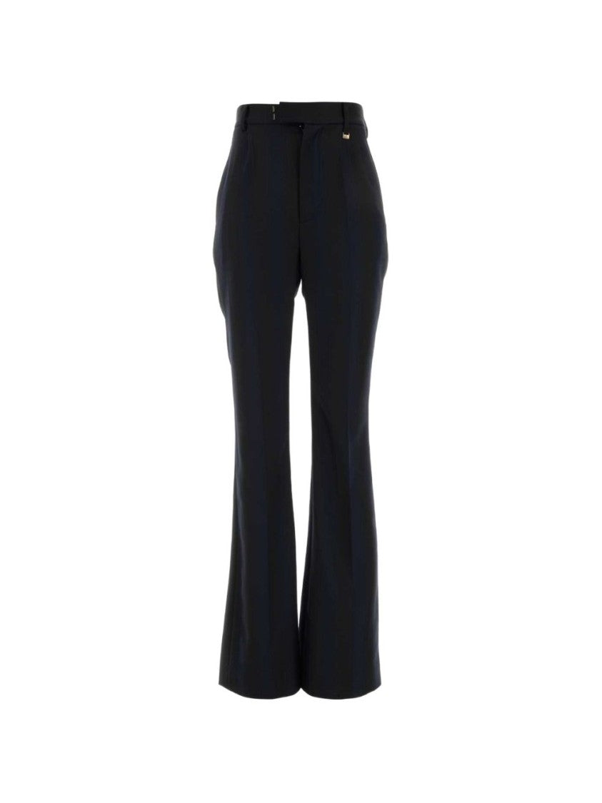 Vivienne Westwood Tailored Flared Trousers With High Waist And Subtle Detailing