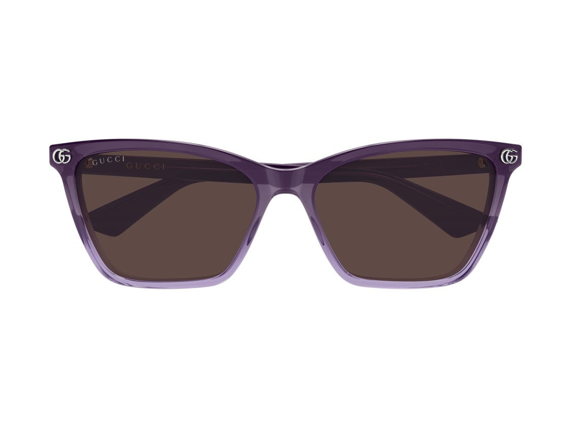 Gucci Purple Gg2111s Gradient Oversized Square Sunglasses