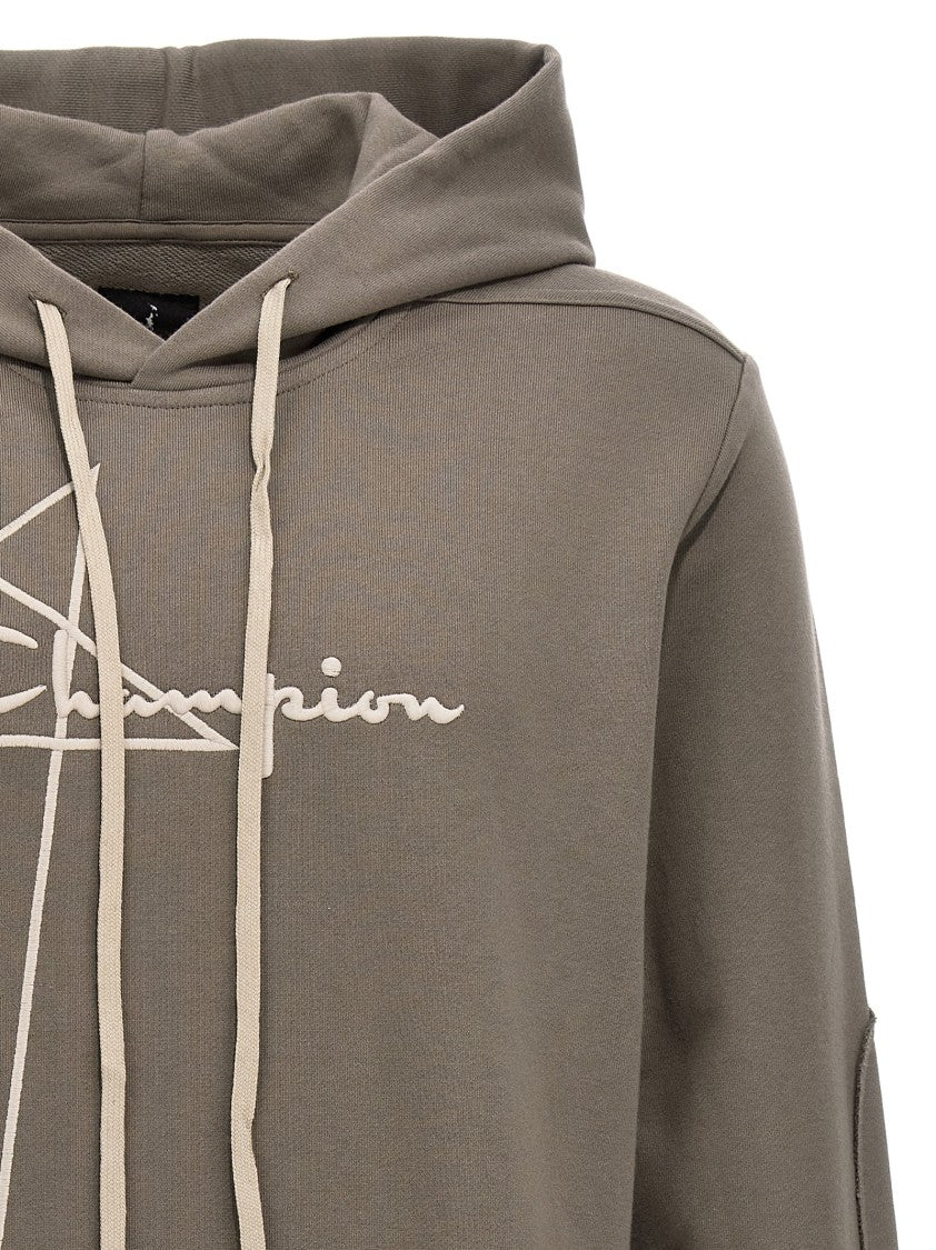 Rick Owens Champion X  Hooded Bodysuit