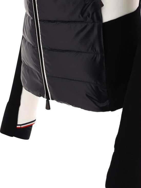Moncler Padded Fleece-Insert Cardigan