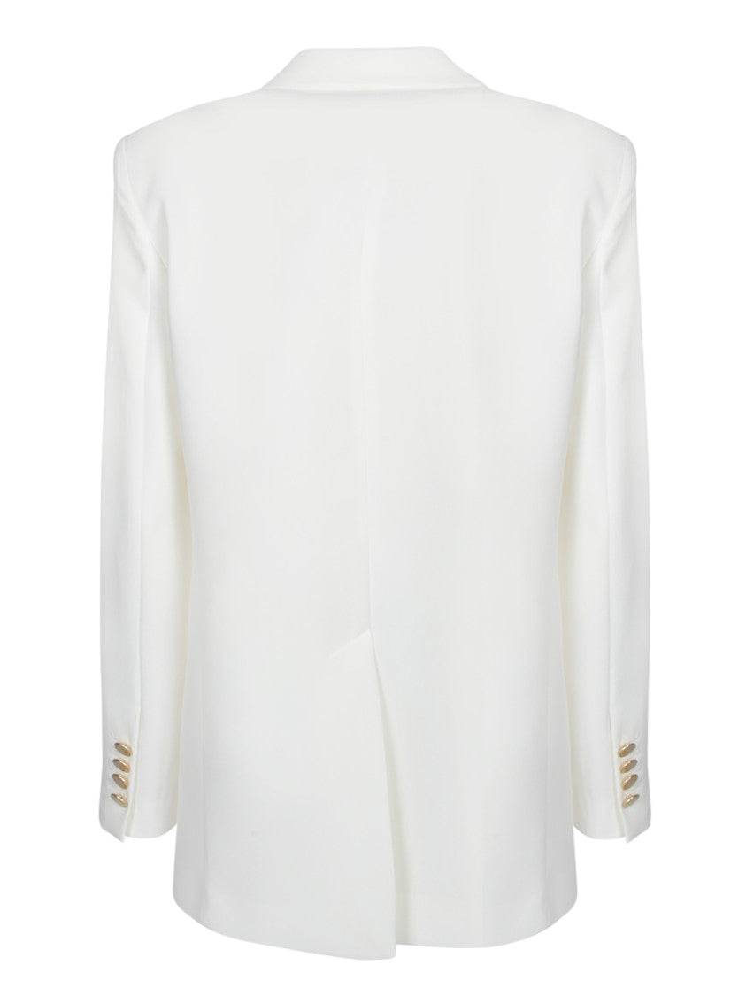 Blanca Vita Double-Breasted Jacket With Silky Inner Lining
