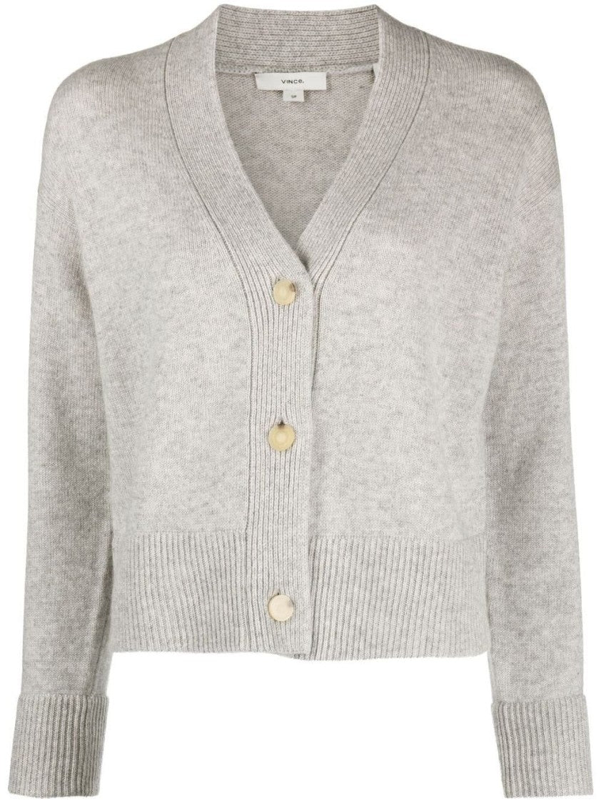 Vince 3 Button Boxy Cardigan