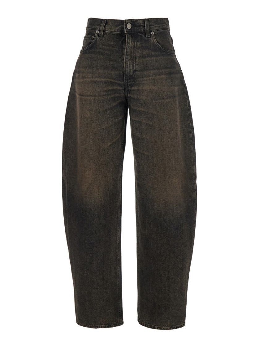 Haikure Bibi' Brown Jeans