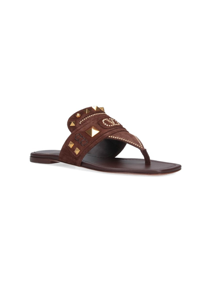 Valentino Garavani Plaster Caster' Sandals – Brown
