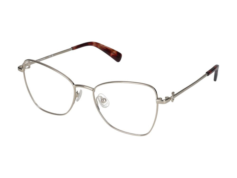 Longchamp Gold Lo2157 Metal Cat-Eye Eyeglasses