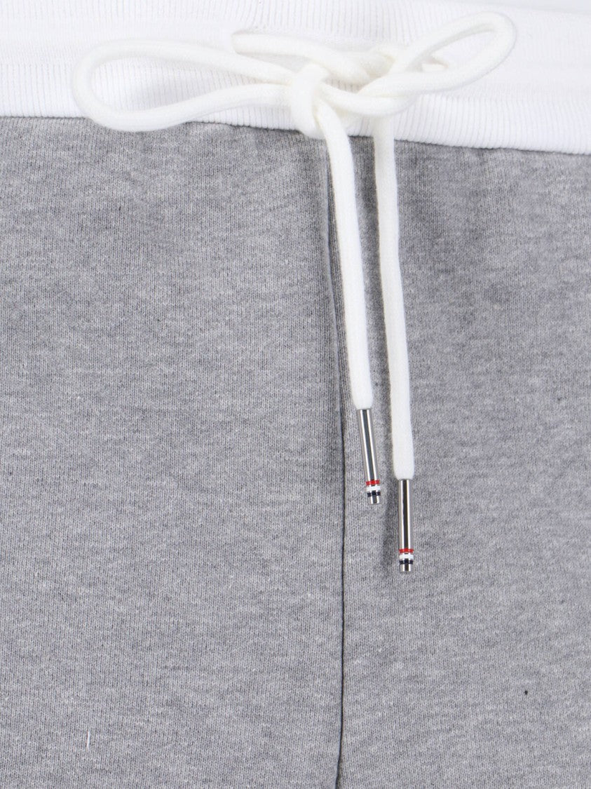 Thom Browne "4-Bar" Track Pants – Light Grey