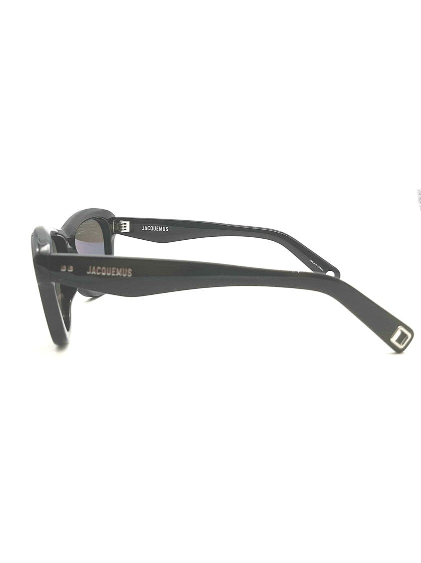 Jacquemus Black Palmier Bold Cat-Eye Sunglasses