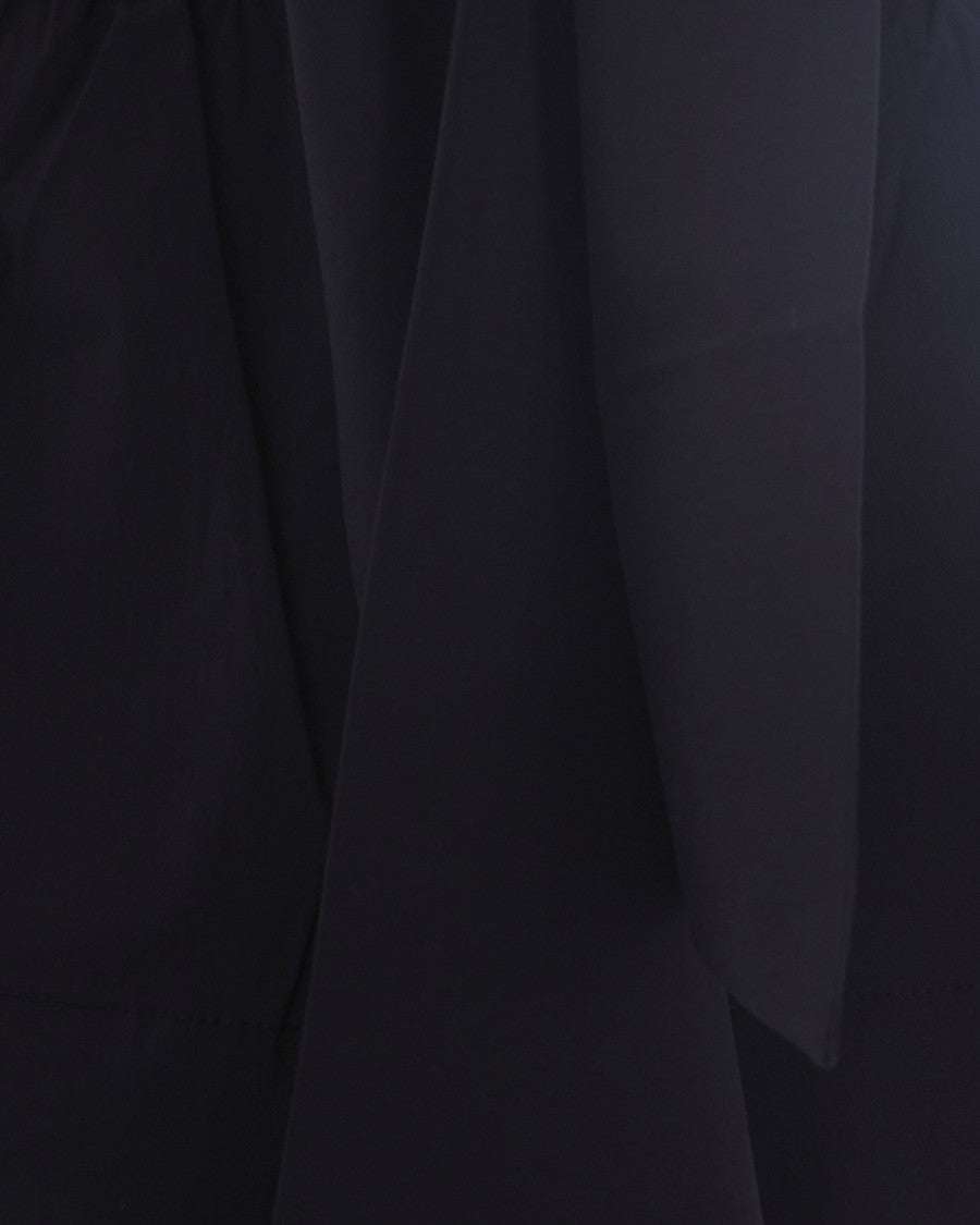 Liu Jo Long Dress With Side Cut-Outs And Smocked Waistband