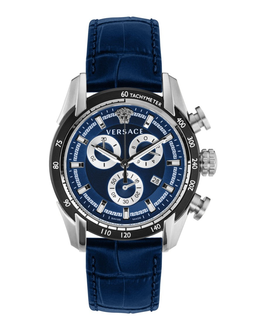 Versace Swiss-Made V-Ray Chronograph Watch