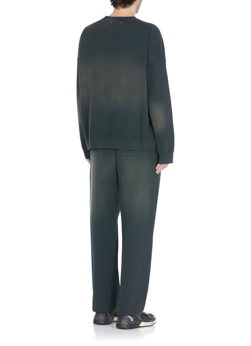 Golden Goose Faded Black Cotton Sweatshirt