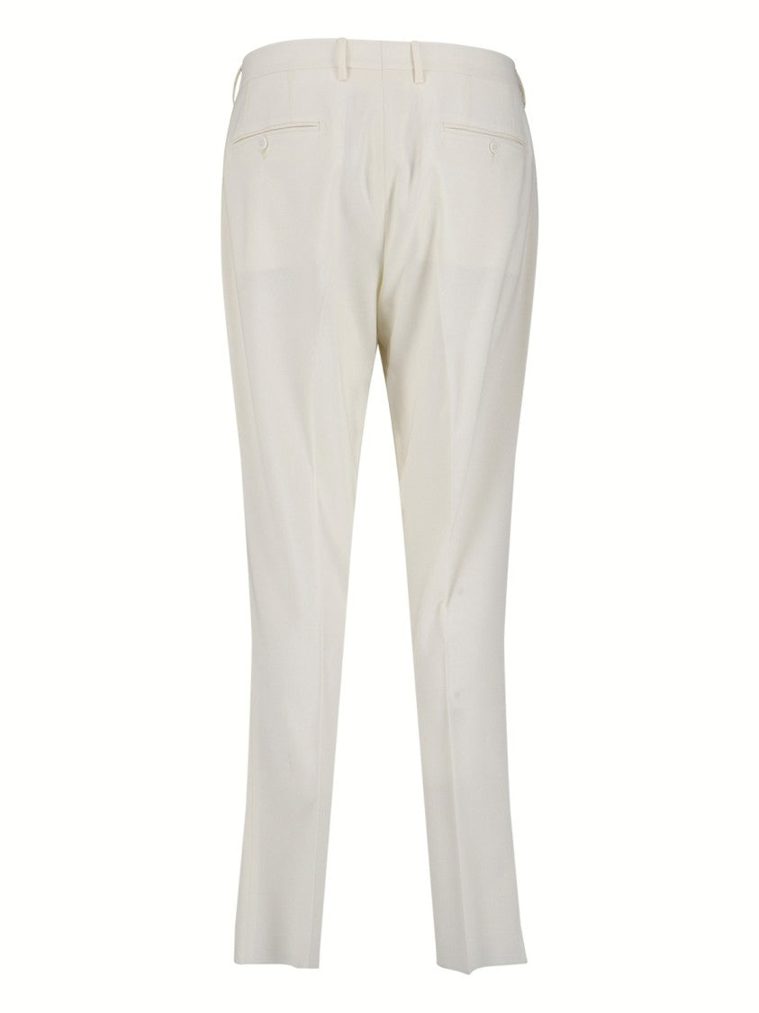 Tagliatore Double-Breasted Suit – Cream