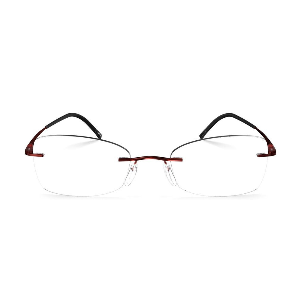 Silhouette 5561/Hc Rimless Titanio Sunglasses With Sculptural Design