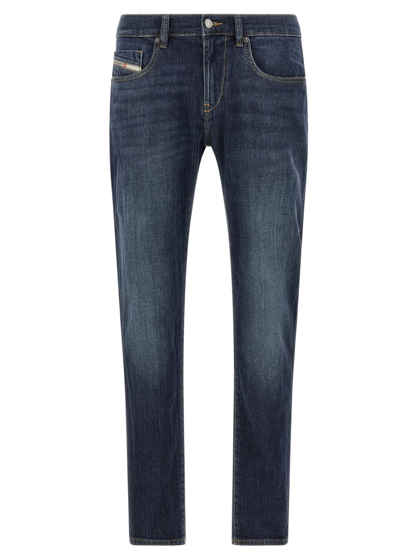 Diesel Mid-Waist Slim Fit Denim Jeans