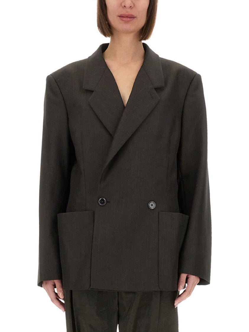 Lemaire Double Breasted Tailored Jacket