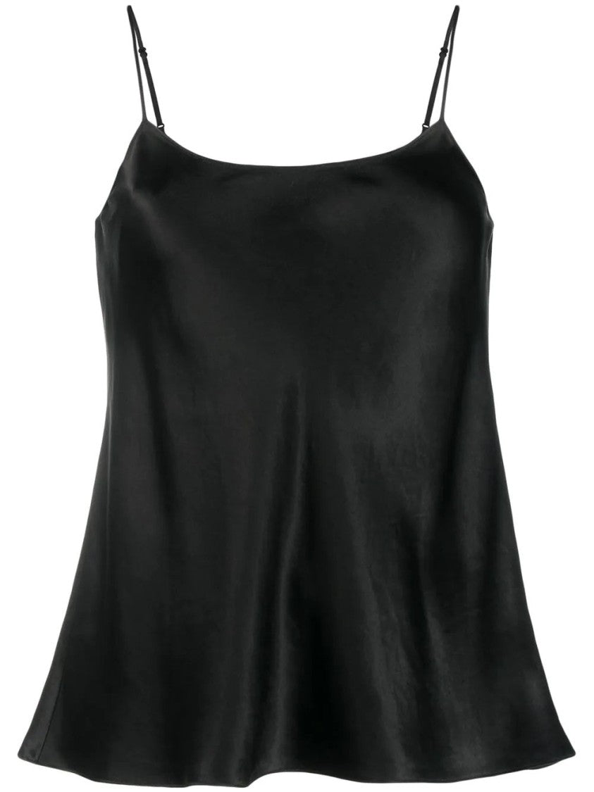 Vince Black Cami Top With Adjustable Straps