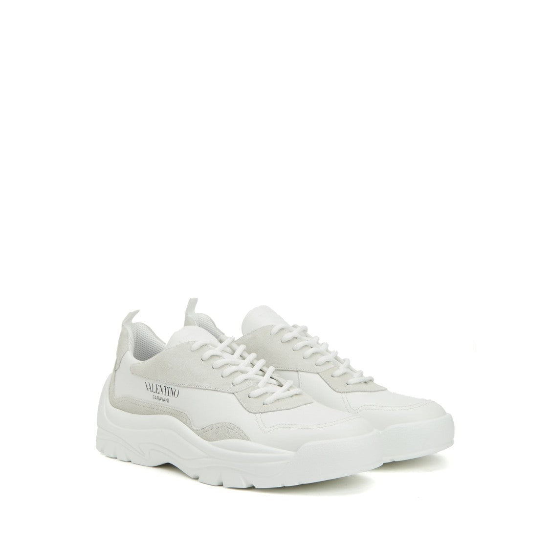Valentino Garavani Gumboy Low-Top Sneakers With Suede Detail
