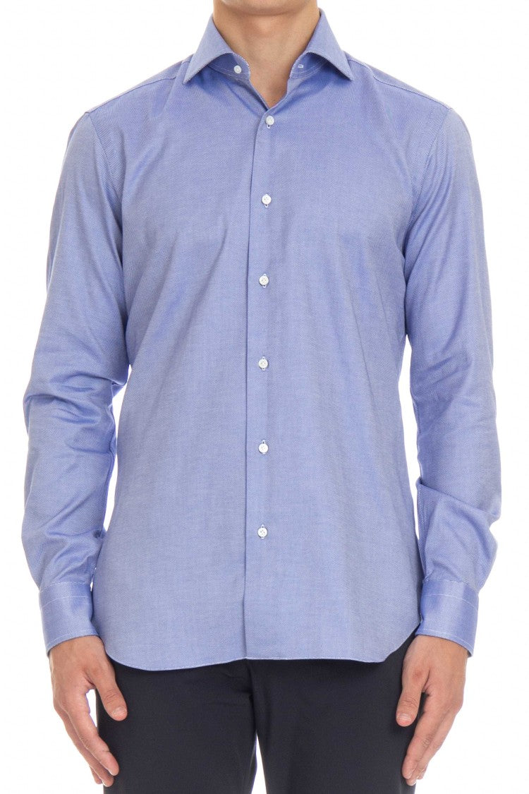 Barba Royal Oxford Tailored Shirt Black Label