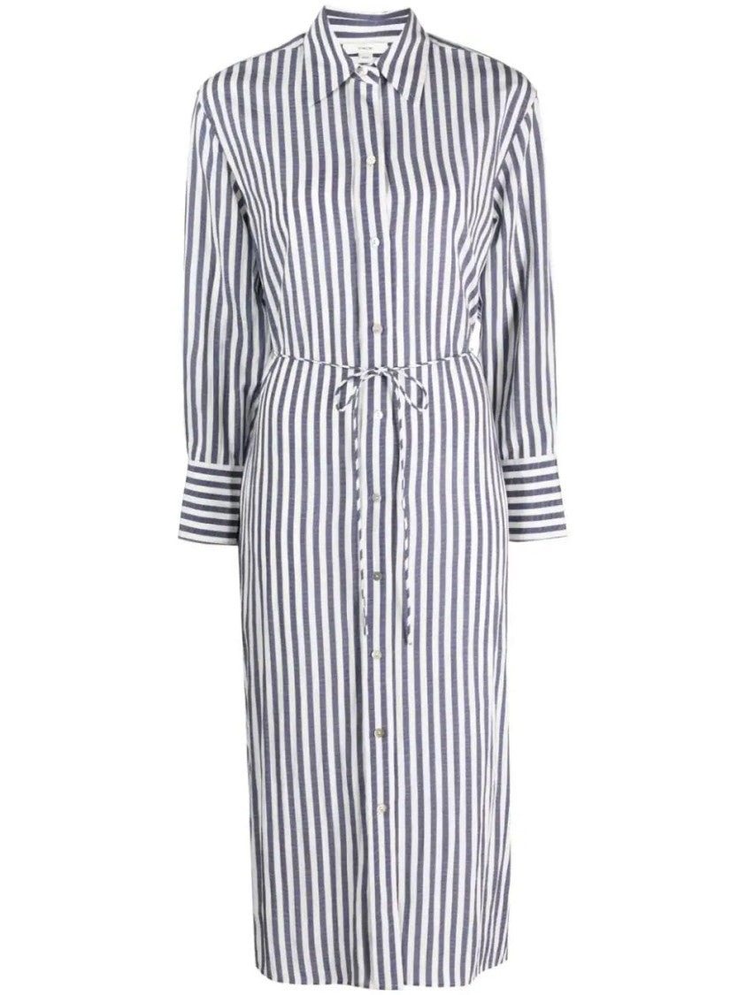 Vince Coast Stripe Shirt Dress