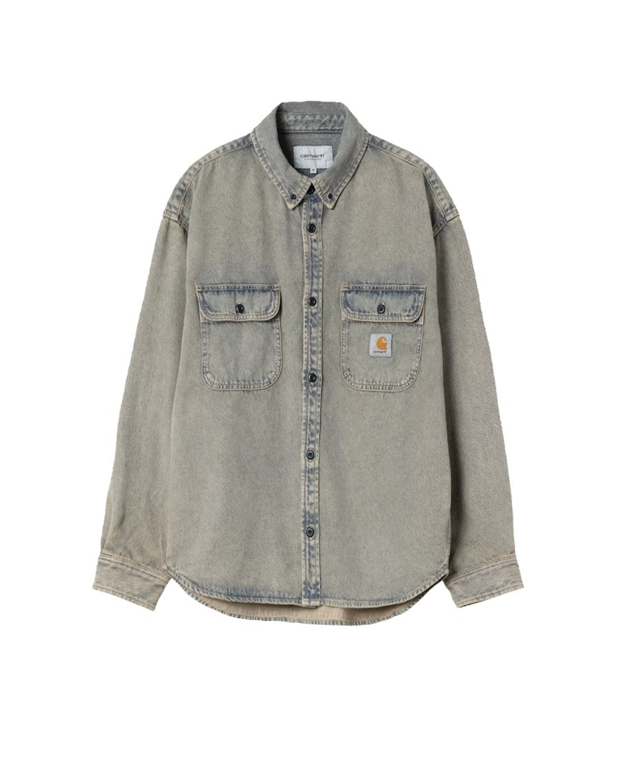 Carhartt Wip Tigan Shirt - Blue Leather