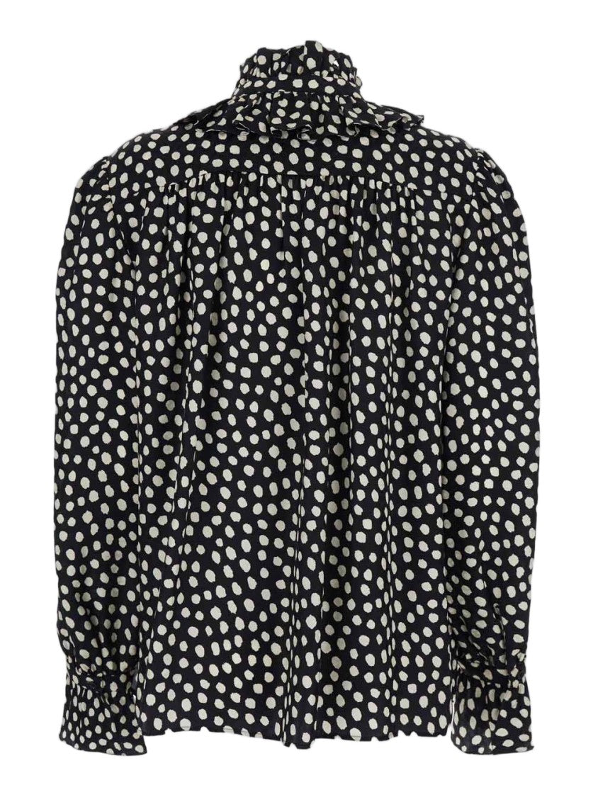 Chloé Silk Shirt With Ruffled Collar