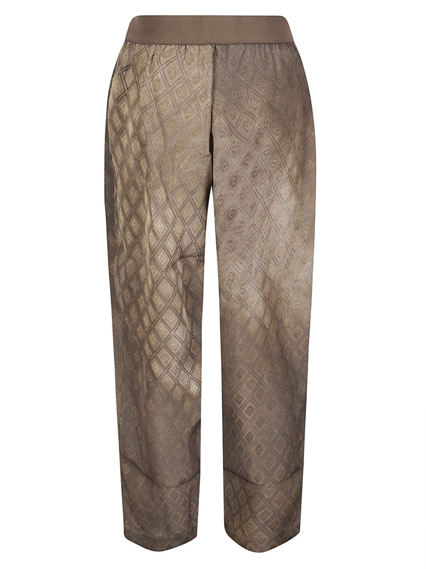 Uma Wang Palmer Geometric Pants