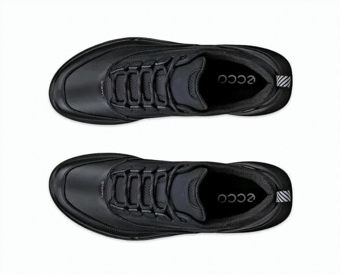 Ecco Sleek Modern Sneakers With Ventilated Rubber Sole