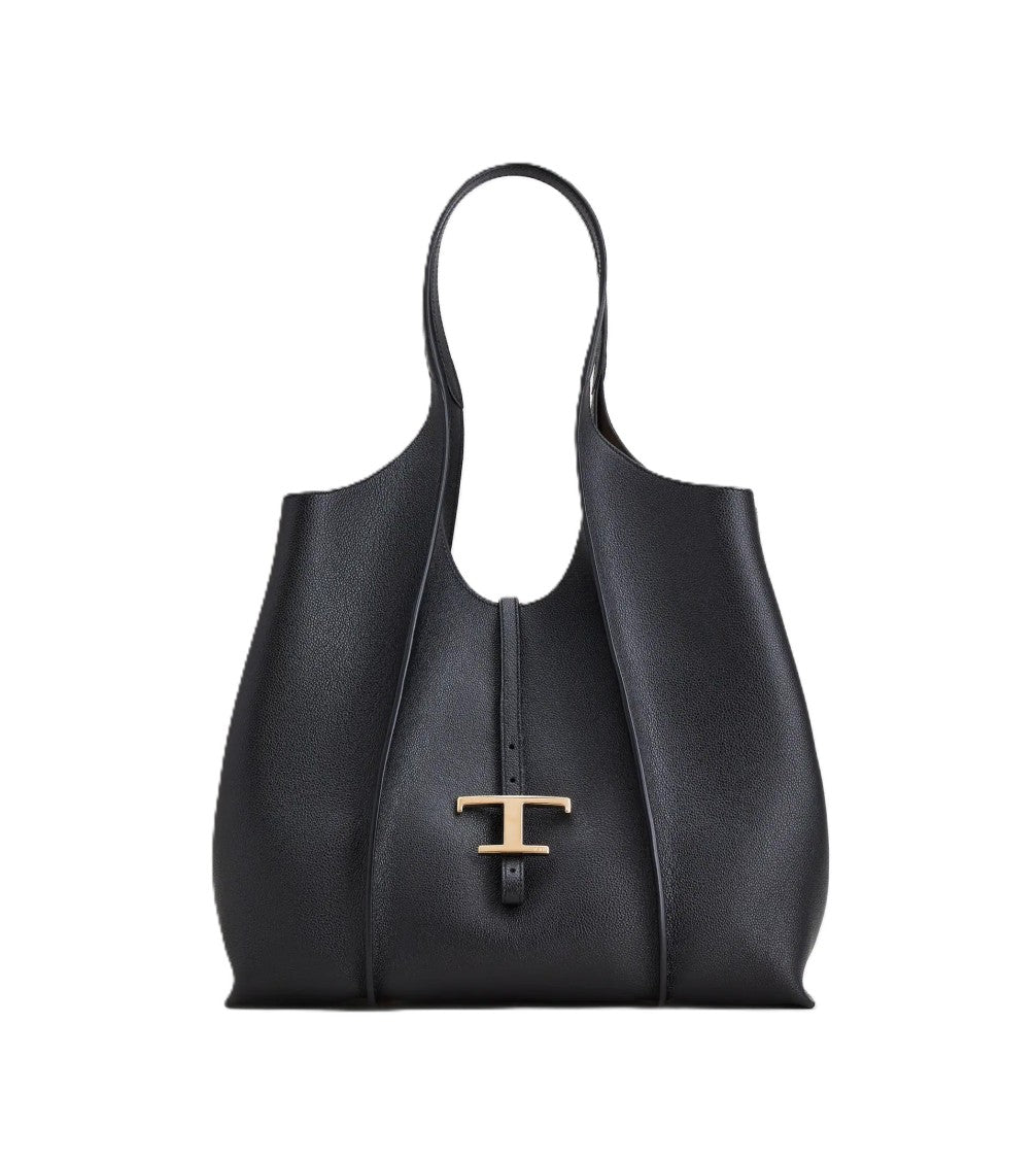 Tod's Timeless Black Leather Tote Bag
