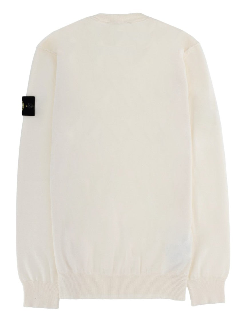 Stone Island Upper Sleeve Patch Sweater